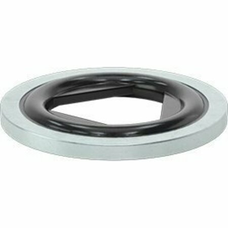 BSC PREFERRED Pressure-Rated Metal-Bonded Sealing Washer for Nuts and Washers 1 Screw Size 1.020 ID 1.75 OD 93781A051